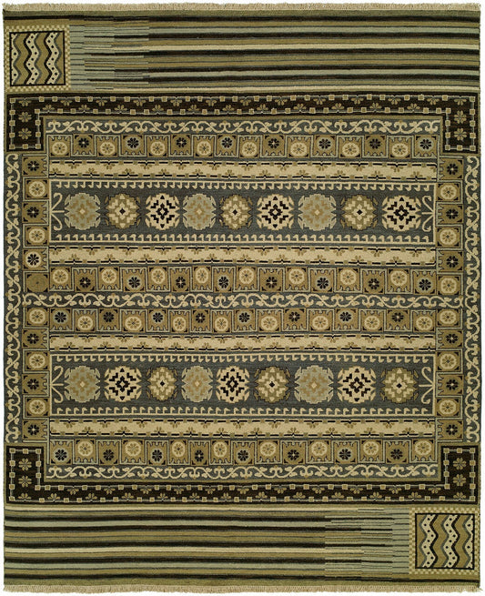 Hand Knotted Wool Nomadic Rug KSU4820