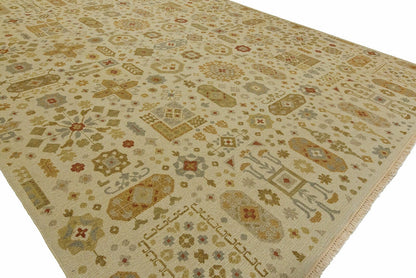 Hand Knotted Wool Nomadic Rug KSU4850