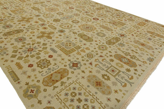 Hand Knotted Wool Nomadic Rug KSU4850