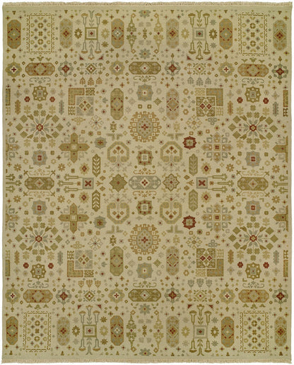 Hand Knotted Wool Nomadic Rug KSU4850
