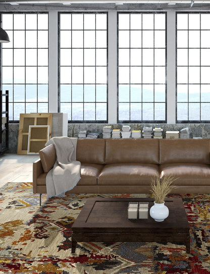 Hand Knotted Wool Transitional Rug KSU4870