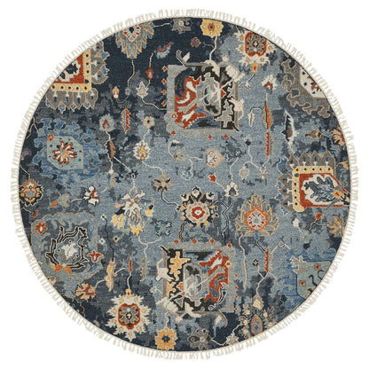 Hand Knotted Wool Transitional Rug KSU4880
