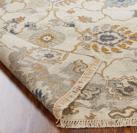 Hand Knotted Wool Transitional Rug KSU4920