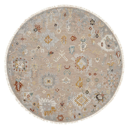 Hand Knotted Wool Transitional Rug KSU5550