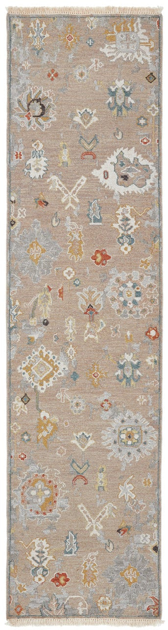 Hand Knotted Wool Transitional Rug KSU5550