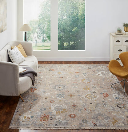Hand Knotted Wool Transitional Rug KSU5550