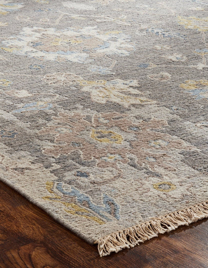 Hand Knotted Wool Transitional Rug KSU5560