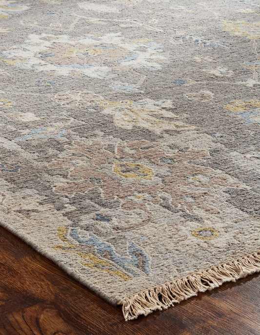 Hand Knotted Wool Transitional Rug KSU5560