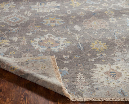 Hand Knotted Wool Transitional Rug KSU5560