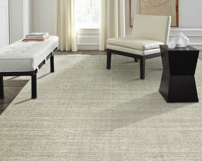 Hand Loom Wool & Silk Transitional Rug KTE6500