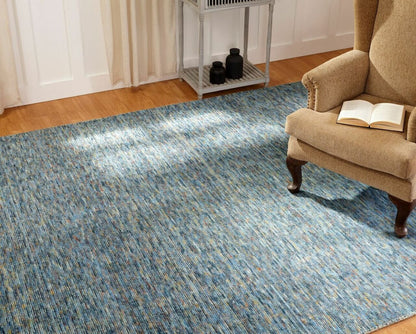 Hand Loom Wool & Silk Transitional Rug KTE6570