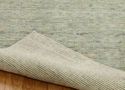 Hand Loom Wool & Silk Transitional Rug KTE6580