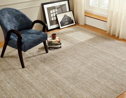 Hand Loom Wool & Silk Transitional Rug KTE6590