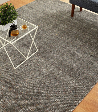 Hand Loom Wool & Silk Transitional Rug KTE6600