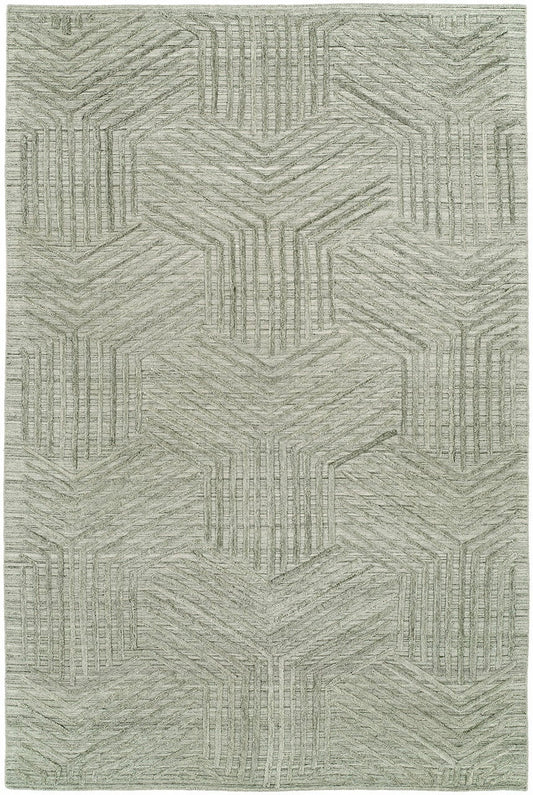 Hand Loom Wool & Silk Modern Rug KTT5910 KTT5910 physical All Rugs New