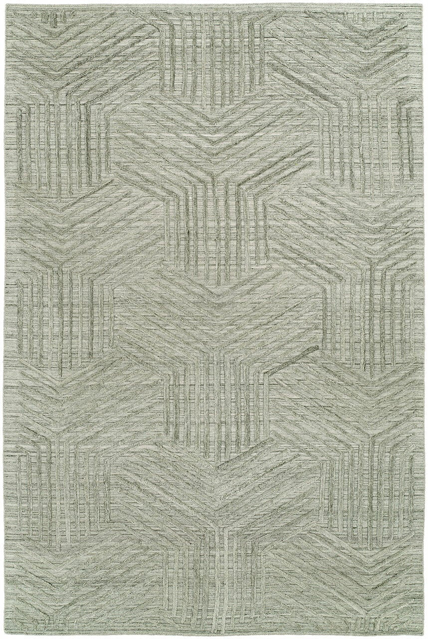 Hand Loom Wool & Silk Modern Rug KTT5910 KTT5910 physical All Rugs New