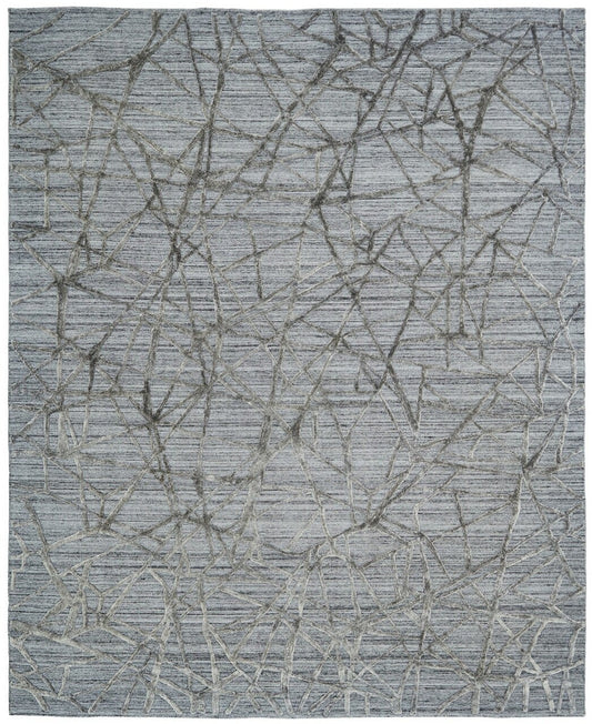 Hand Loom Wool & Silk Modern Rug KTT5920