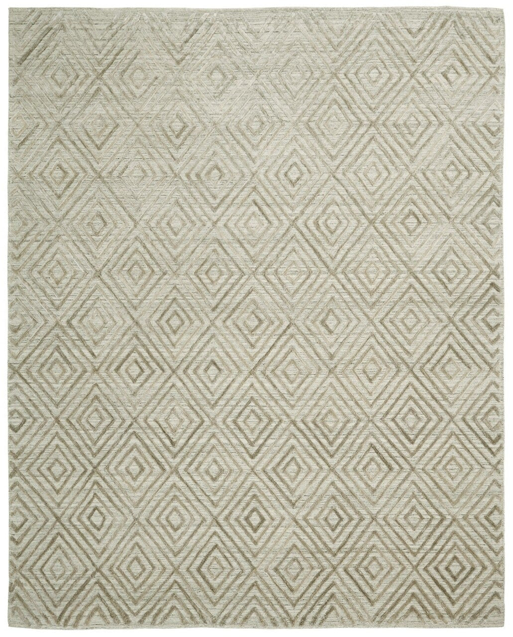 Hand Loom Wool & Silk Transitional Rug KTT5930