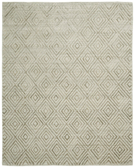 Hand Loom Wool & Silk Transitional Rug KTT5930