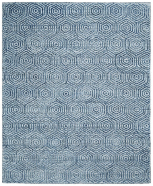 Hand Loom Wool & Silk Modern Rug KTT5960