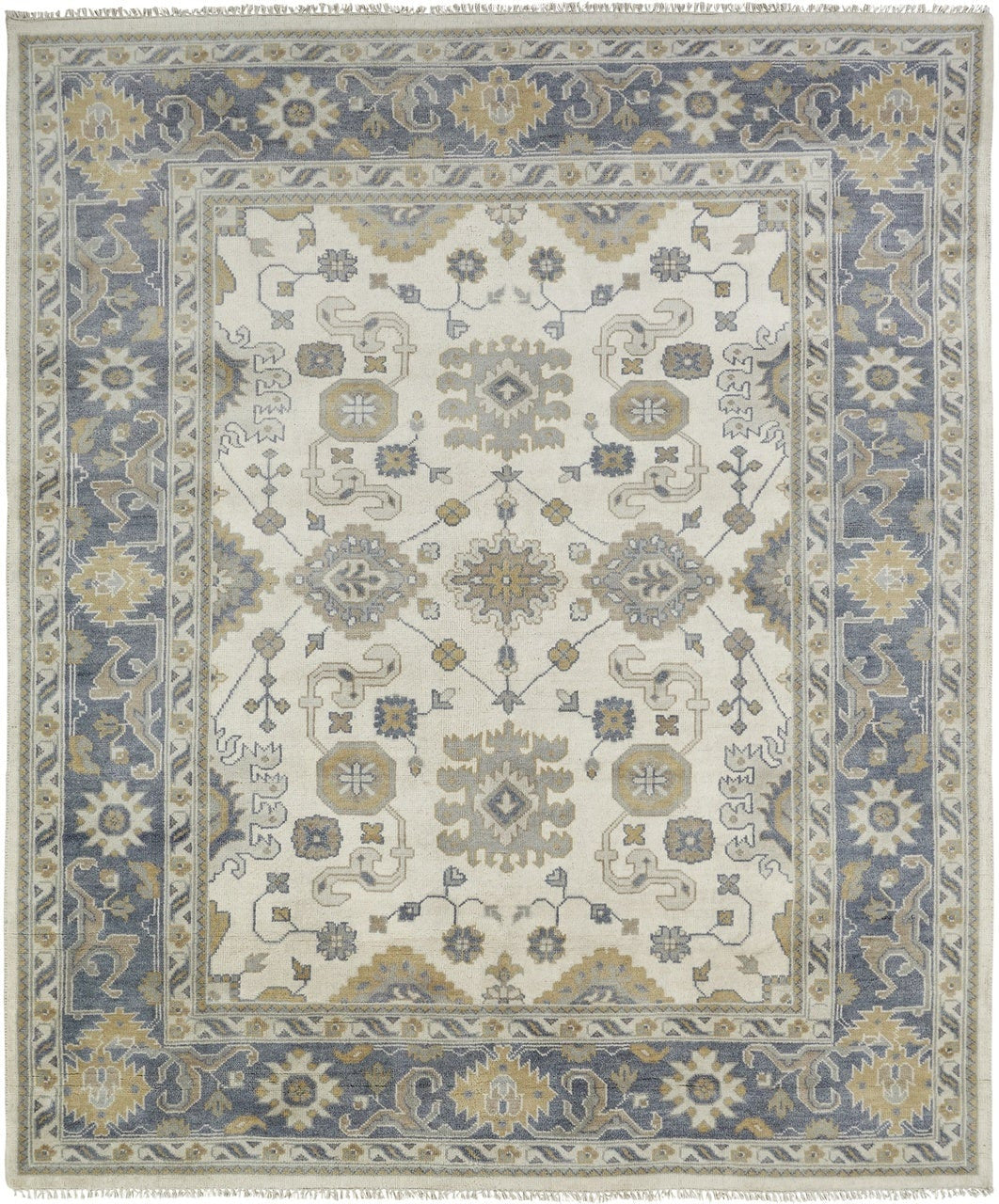 Hand Knotted Wool Nomadic Rug KUS1140