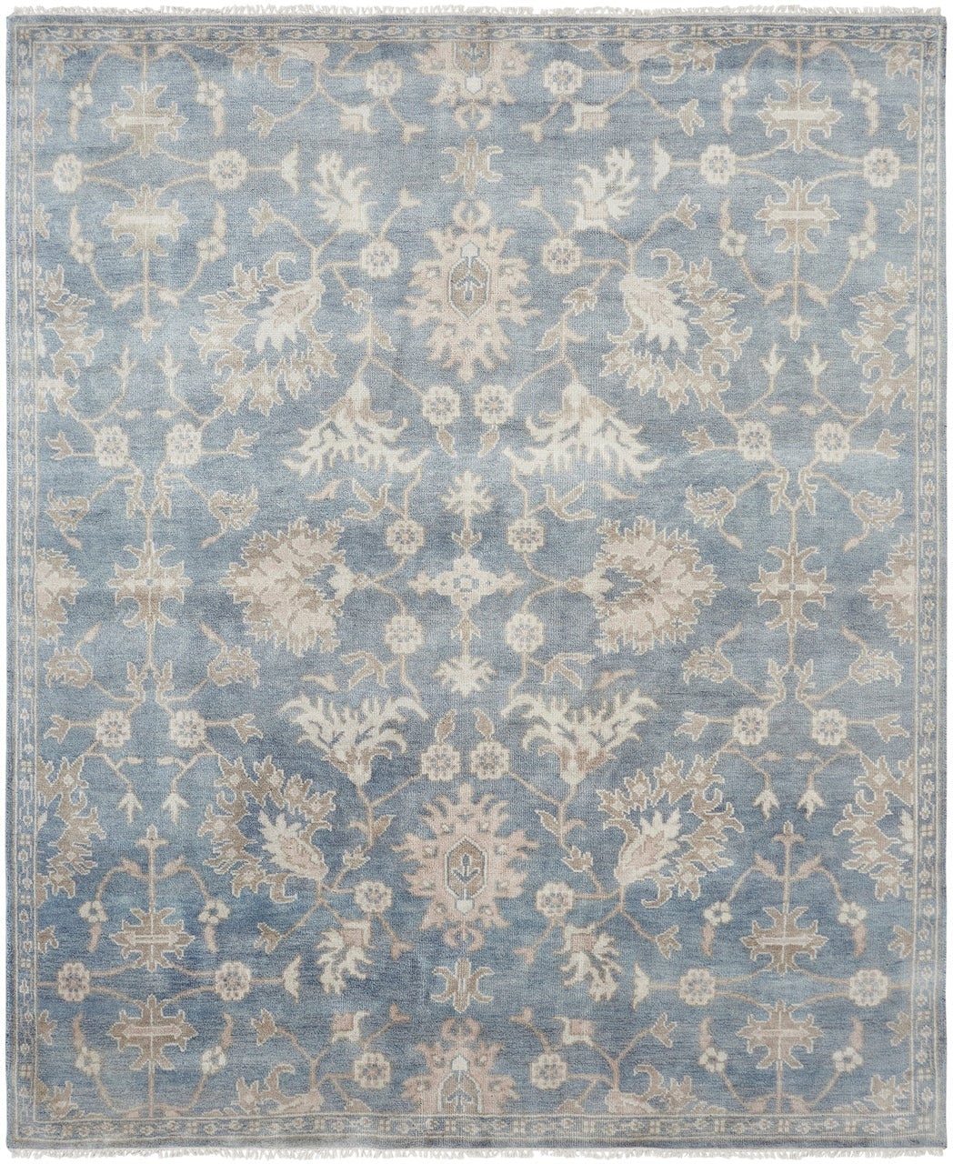 Hand Knotted Wool Transitional Rug KUS1180