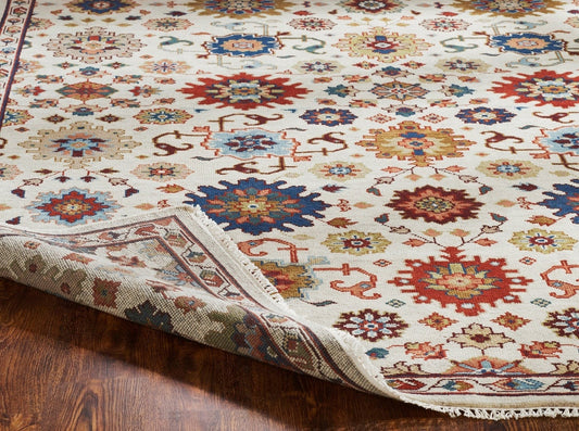 Hand Knotted Wool Transitional Rug KUS1200