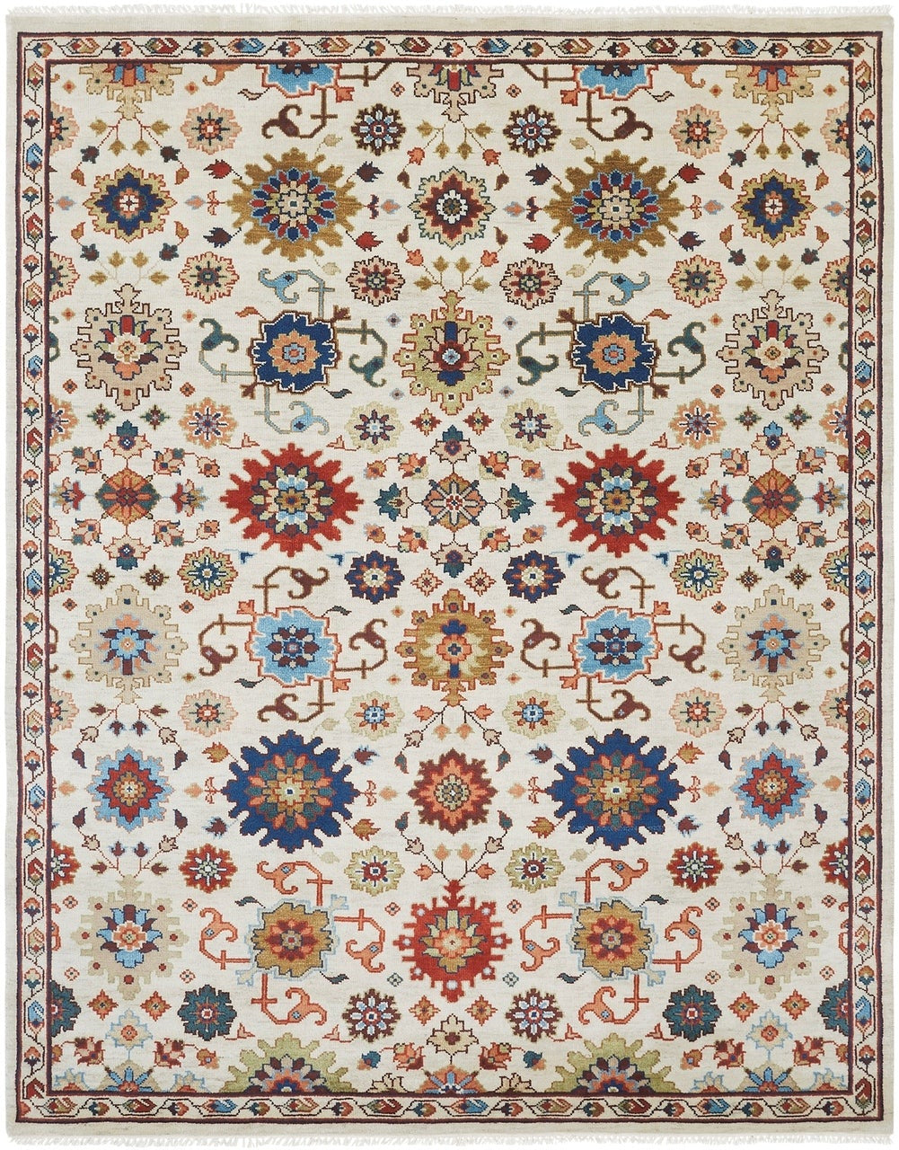 Hand Knotted Wool Transitional Rug KUS1200