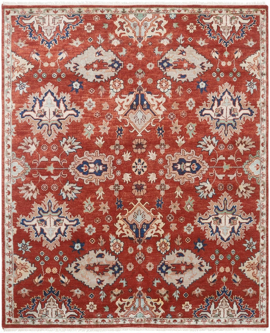 Hand Knotted Wool Southwest/Tribal Rug KUS1220