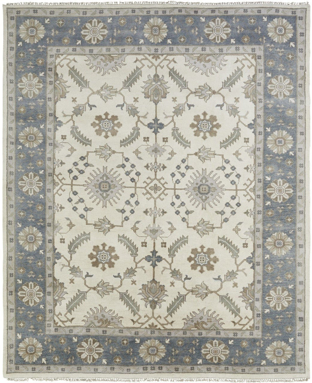 Hand Knotted Wool Tabriz Rug KUS1300