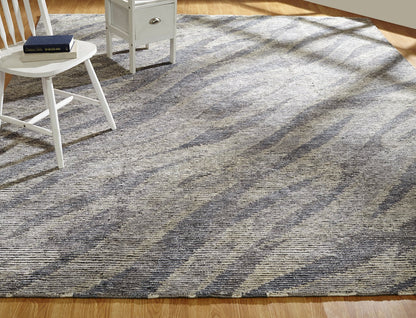Hand Knotted Wool & Silk Modern Rug KVS6060