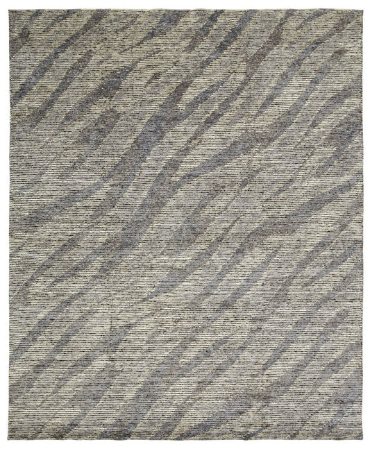 Hand Knotted Wool & Silk Modern Rug KVS6060