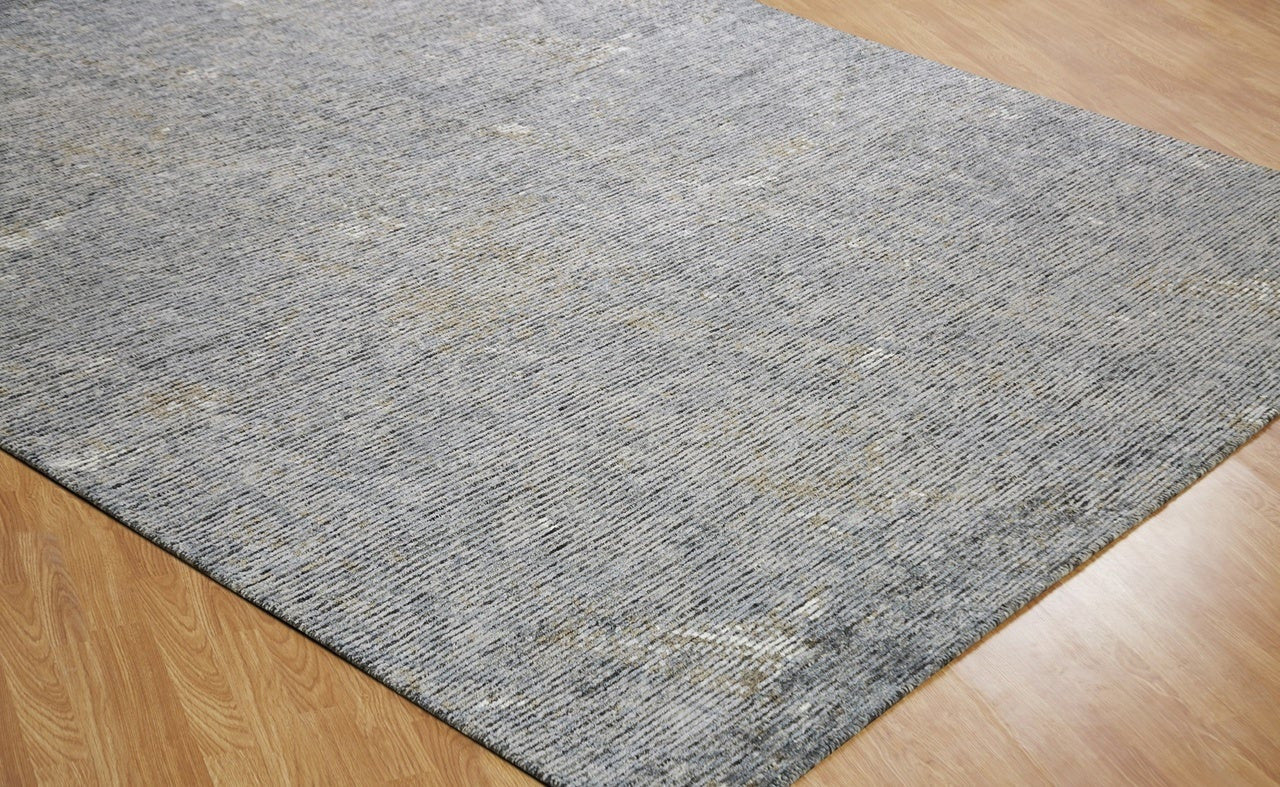 Hand Knotted  Wool & Silk Transitional Rug KVS6080