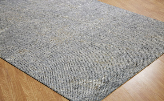 Hand Knotted  Wool & Silk Transitional Rug KVS6080
