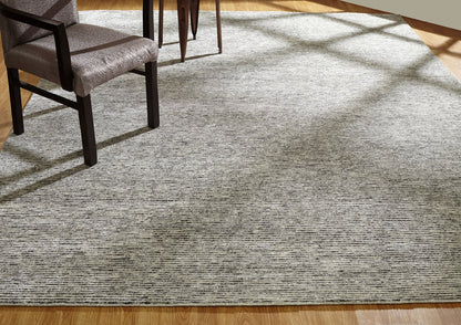 Hand Knotted Wool & Silk Transitional Rug KVS6110