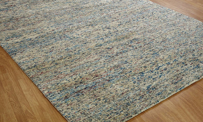 Hand Knotted  Wool & Silk Transitional Rug KVS6130