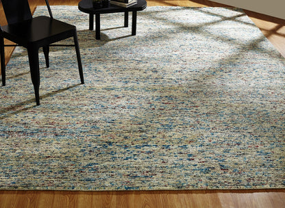 Hand Knotted  Wool & Silk Transitional Rug KVS6130