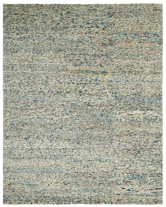 Hand Knotted  Wool & Silk Transitional Rug KVS6130