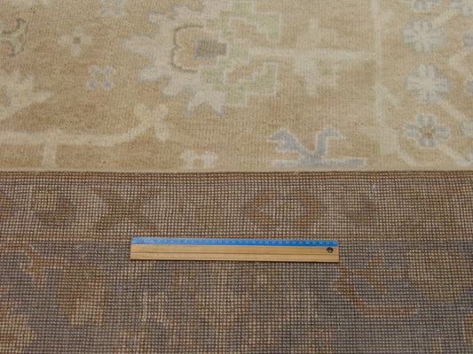 Turk Oushak Natural-dye10'0"x14'0" Hand-knotted Rug -W11314