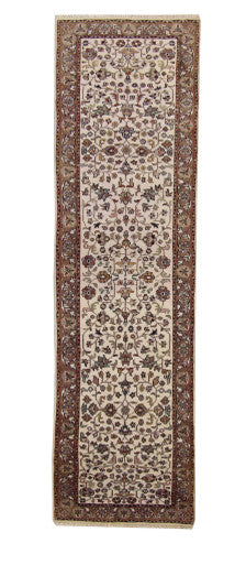 Traditional Fine Herati Wool Hand Knotted Rug 2.10x9.10 -w20001
