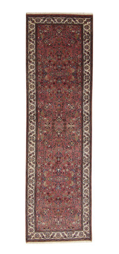 Traditional Fine Herati Wool Hand Knotted Rug 2.10x9.10 -w20003