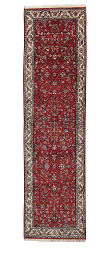 Traditional Fine Herati Wool Hand Knotted Rug 2.9x10.0 -w20004