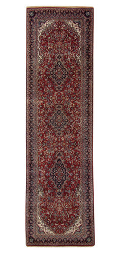 Traditional Fine Tabriz Wool Hand Knotted Rug 2.10x9.7 -w20010