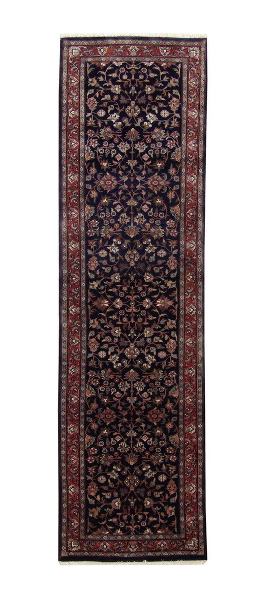 Traditional Fine Heraki Wool Hand Knotted Rug 2.7x9.4 -w20019