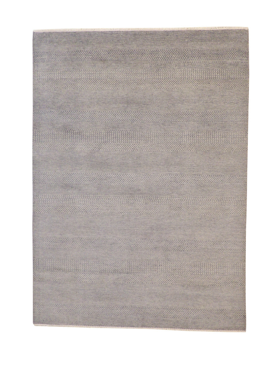 Modern Grass Design Wool/silk Hand Knotted Rug 6X9 - W2080