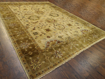 Jaipur Kashan 10'0"x14'0" Hand-knotted Rug -W424