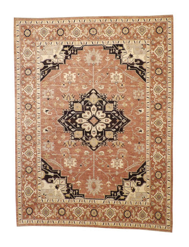 Tribal Fine Sherapi Wool Hand Knotted Rug 9.0x12.0 - w5111