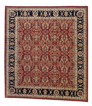 Tribal Fine Sherapi Wool Hand Knotted Rug 8.0x10.0 - w5112