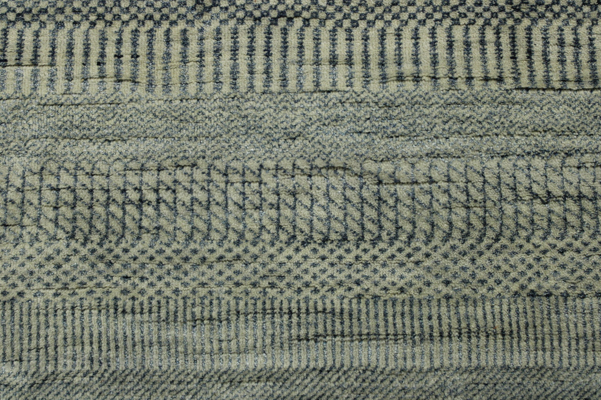 Full view of Modern Grass Design rug