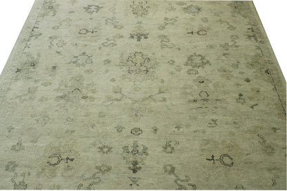 Full view of Oushak Ziegler rug